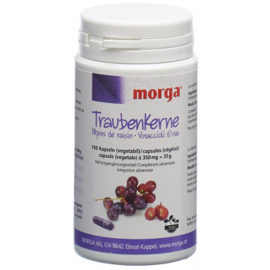 Morga Traubenkerne Vegicaps 100 Stück