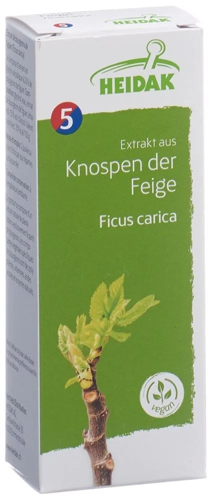 HEIDAK Knospe Feige Ficus carica Glyzerinmazerat Flasche 500ml