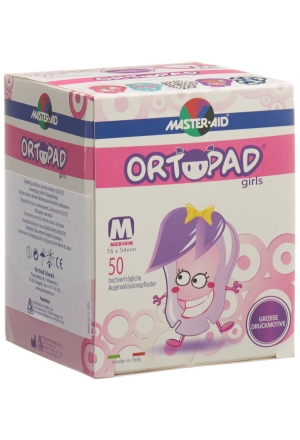 Ortopad Occlusionspflaster Medium Girls 2-4 Jahre 50 Stück Ortopad Occlusionspflaster Medium Girls 2-4 Jahre 50 Stück