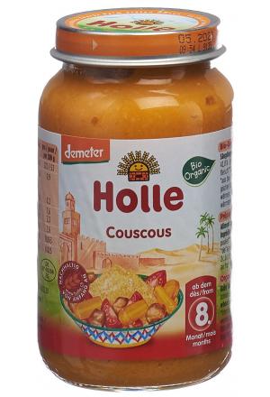 Holle Couscous Glas 220g Holle Couscous Glas 220g