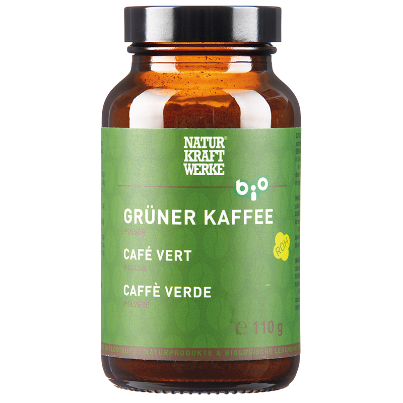 NATURKRAFTWERKE Grüner Kaffee Pulver Bio 110g NATURKRAFTWERKE Grüner Kaffee Pulver Bio 110g