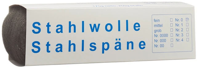 STAHLWOLLE 0 fein 250g