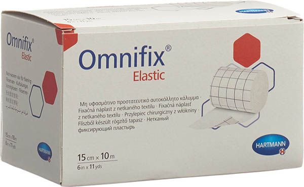 Omnifix Fixationsvlies 15cmx10m elastic weiss