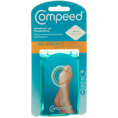 Compeed® Pflaster Ballenschutz M 5 Stück Compeed® Pflaster Ballenschutz M 5 Stück