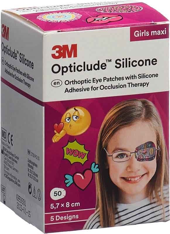 3M OPTICLUDE Sil Augenv 5.7x8cm Maxi Gi (n) 50 Stück 3M OPTICLUDE Sil Augenv 5.7x8cm Maxi Gi (n) 50 Stück