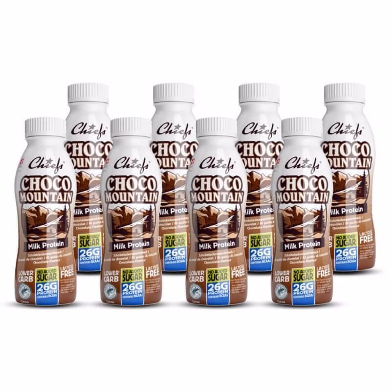 CHIEFS Milk Protein Choco Mountain 8 x 330ml