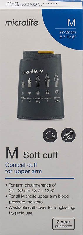 MICROLIFE Soft-Manschette Oberarm 4G M 22-32cm MICROLIFE Soft-Manschette Oberarm 4G M 22-32cm
