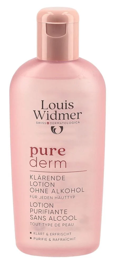 Louis Widmer Purederm klärende Lotion ohne Alkohol 200ml