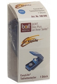 Bort EasyLife Tablettenteiler blau Bort EasyLife Tablettenteiler blau