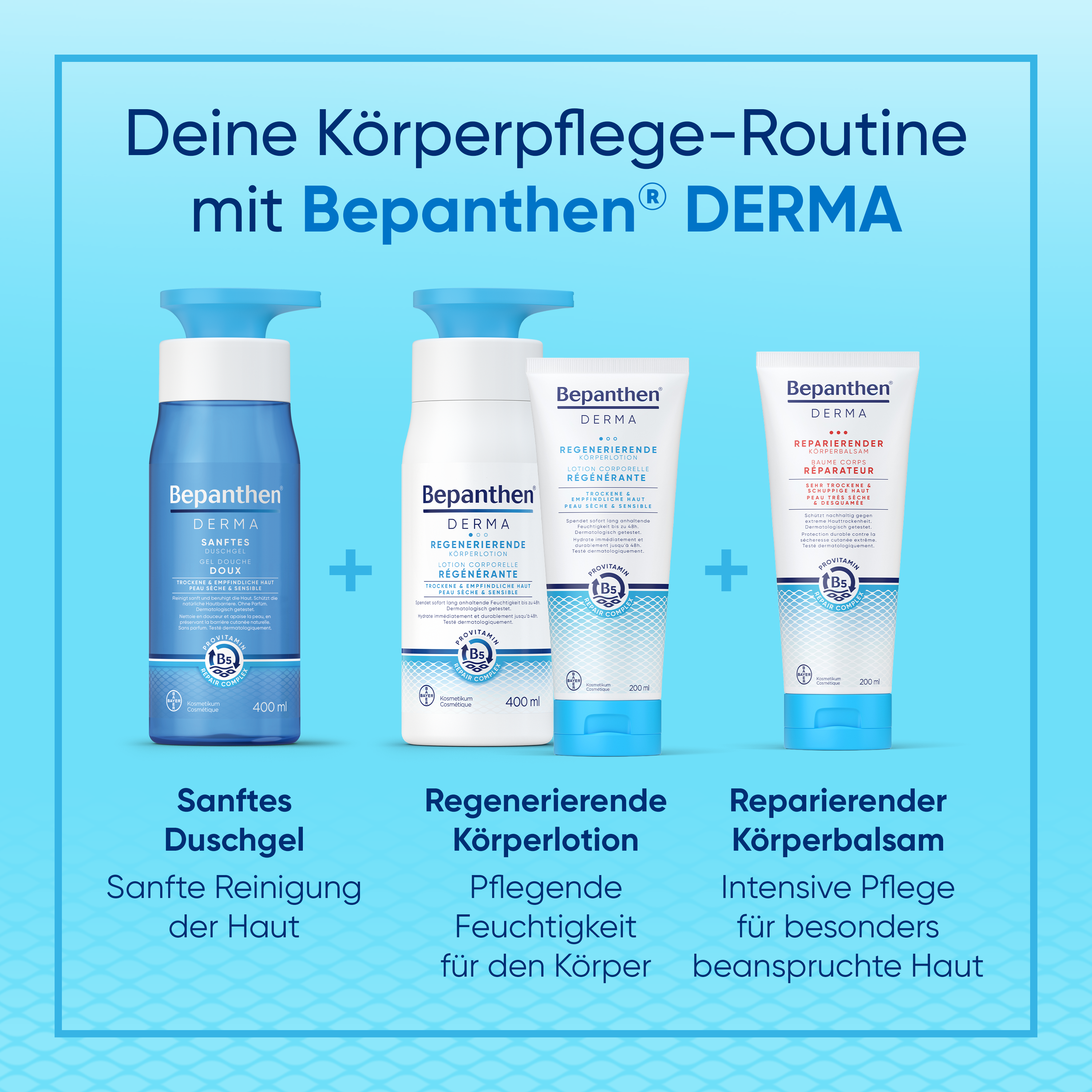 Bepanthen® DERMA Sanftes Duschgel 400ml