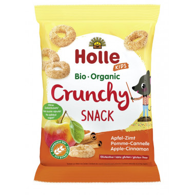 Holle Bio-Crunchy Snack Apfel Zimt 25g Holle Bio-Crunchy Snack Apfel Zimt 25g