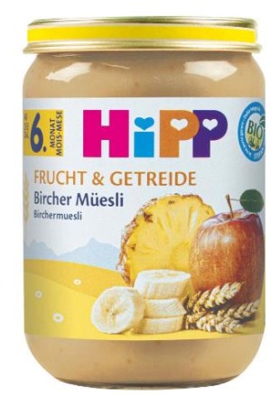HIPP Bio Bircher Müesli Glas 190g