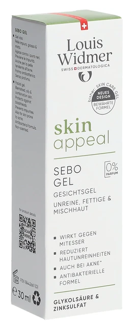 Louis Widmer Skin Appeal Sebo Gel 30ml