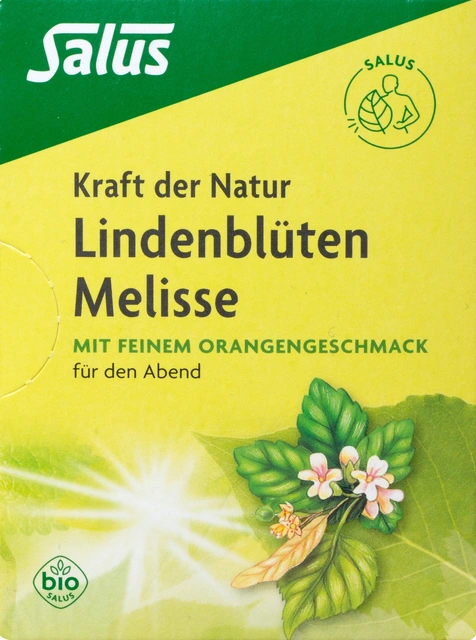 Salus® Lindenblüte Melisse Tee Bio Beutel 15