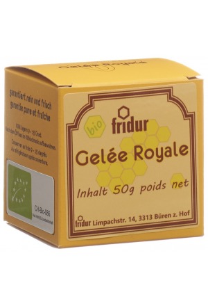 FRIDUR Bio-Gelée-Royale Glas 50g
