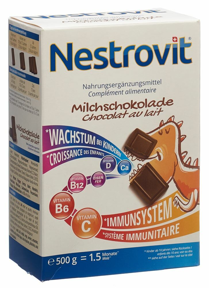 Nestrovit® Milch Schokolade N18 500g Nestrovit® Milch Schokolade N18 500g