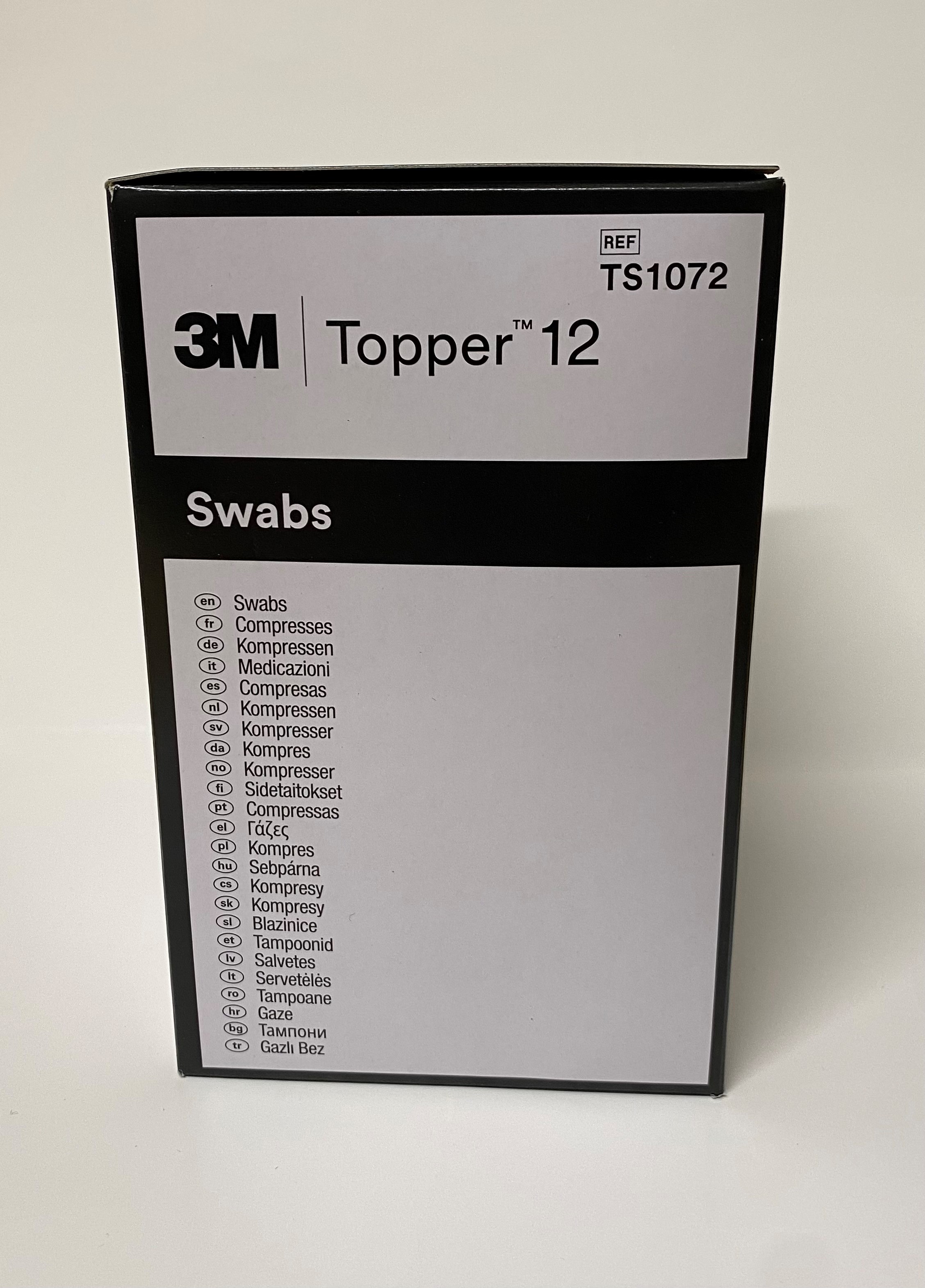 Topper 12 NW Kompressen 7.5x7.5cm steril 80 Stück
