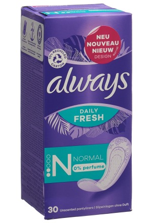 ALWAYS Slipeinlage Normal ohne Duft 30 Stk