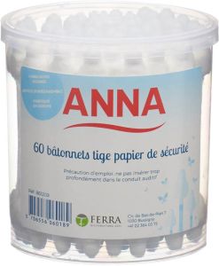Anna Wattestäbchen Sicherheit 60 Stück