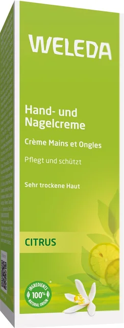 WELEDA Citrus Hand- und Nagelcreme 50ml