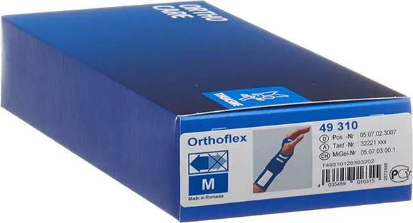 THUASNE Orthoflex Handgelenkband M 21cm links weis