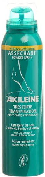 AKILEINE® Grun Fusspuder Spray 150ml AKILEINE® Grun Fusspuder Spray 150ml