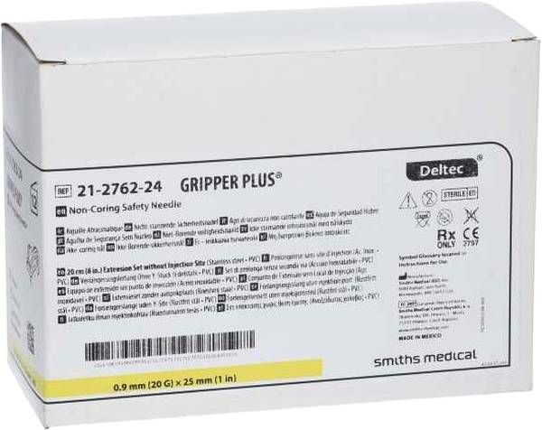 GRIPPER PLUS Nadel 20G 0.9x25mm 12 Stück