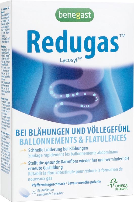 BENEGAST Redugas Tabletten 20 Stück