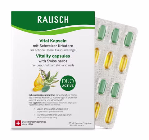 RAUSCH Vital Kapseln Schweizer Kräuter 3 x 60