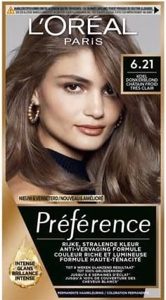 PREFERENCE Color 6.21 Cool Iris Violett Blond