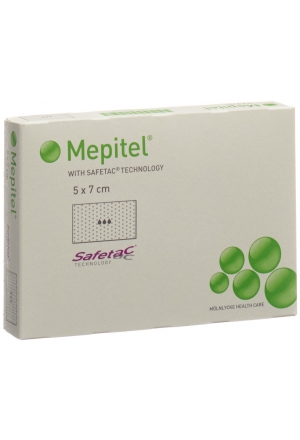 Mepitel Wundauflage 5x7cm Silikon Btl 5 Stück Mepitel Wundauflage 5x7cm Silikon Btl 5 Stück