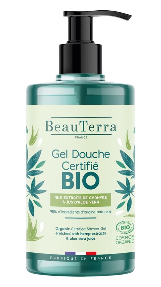 BeauTerra Duschgel Hanf&Aloe Vera Bio 750ml BeauTerra Duschgel Hanf&Aloe Vera Bio 750ml