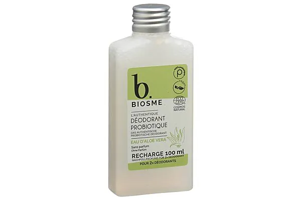 BIOSME Deo probiotisch Eau aloe vera Nach 100ml