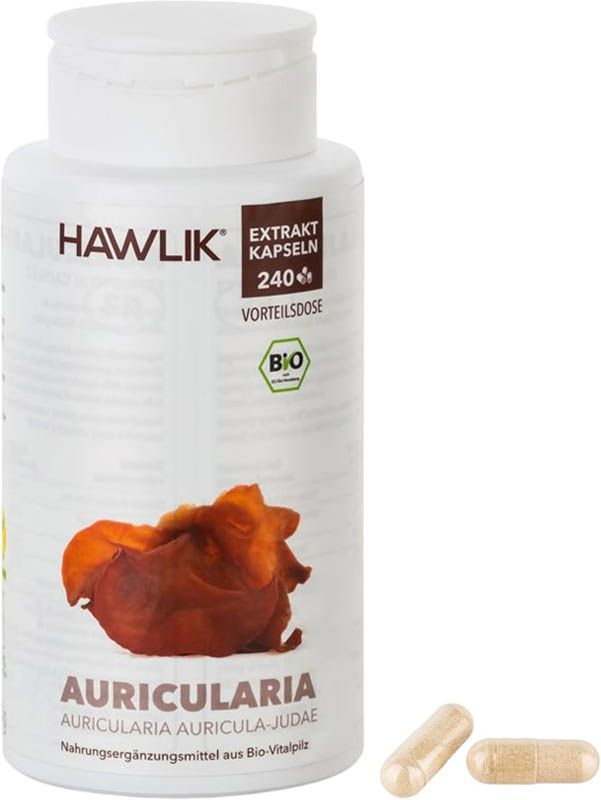 HAWLIK Auricularia Extrakt Kapseln 240 Stück