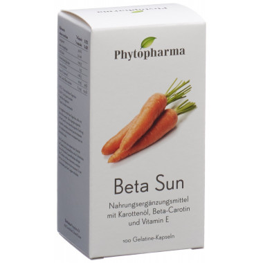 PHYTOPHARMA Beta Sun Kapseln 100 Stück