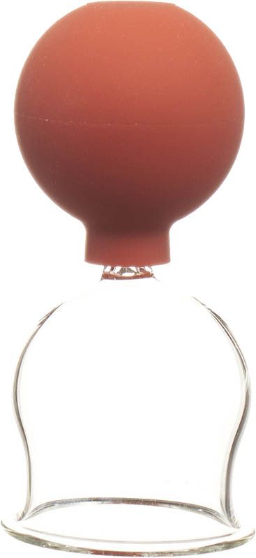 KELLER Schröpfglas ø5.5cm mit Ball KELLER Schröpfglas ø5.5cm mit Ball