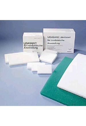 LIGASANO Schaumstoffplatten 59x49x1cm unsteril weiss 14 Stück