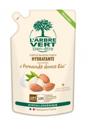 L'ARBRE VERT Öko Refill Handseife liq mit Bio Süssmandel Btl 300ml