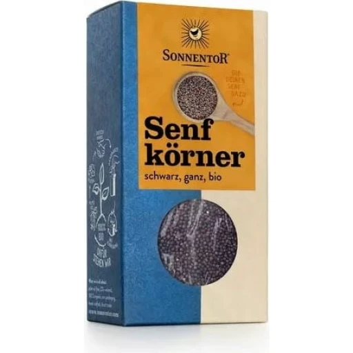 Sonnentor Senfkörner schwarz ganz BIO Btl 80g Sonnentor Senfkörner schwarz ganz BIO Btl 80g
