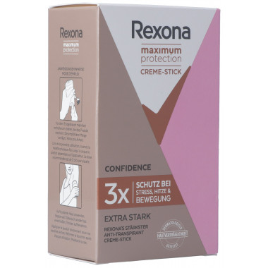 Rexona Deo Creme Maximum Protection Confidence 45ml Rexona Deo Creme Maximum Protection Confidence 45ml