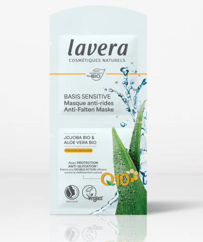 LAVERA Anti Falten Maske Q10 Basis Sensitiv 2 x 5ml