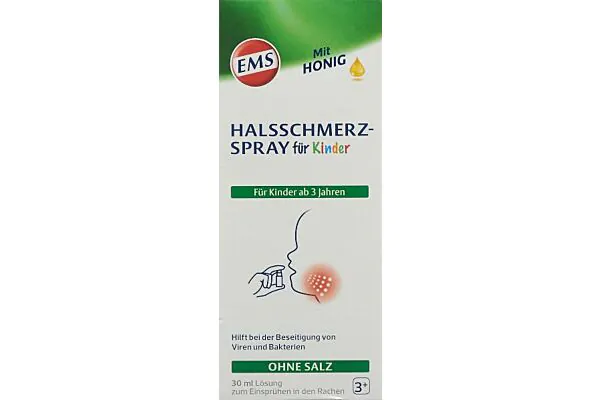 Ems Halsschmerzspray für Kinder 30ml Ems Halsschmerzspray für Kinder 30ml