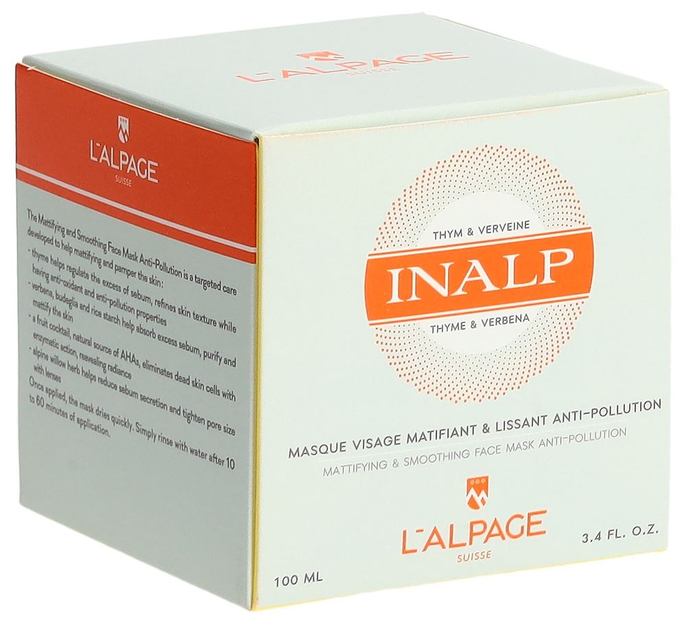 L'ALPAGE Inalp Gesichtsma Versch mattierend & glättend 100ml