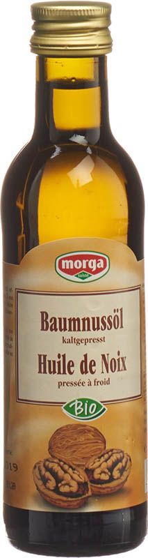 MORGA Baumnussöl kaltgepresst Bio Fl 1.5dl MORGA Baumnussöl kaltgepresst Bio Fl 1.5dl
