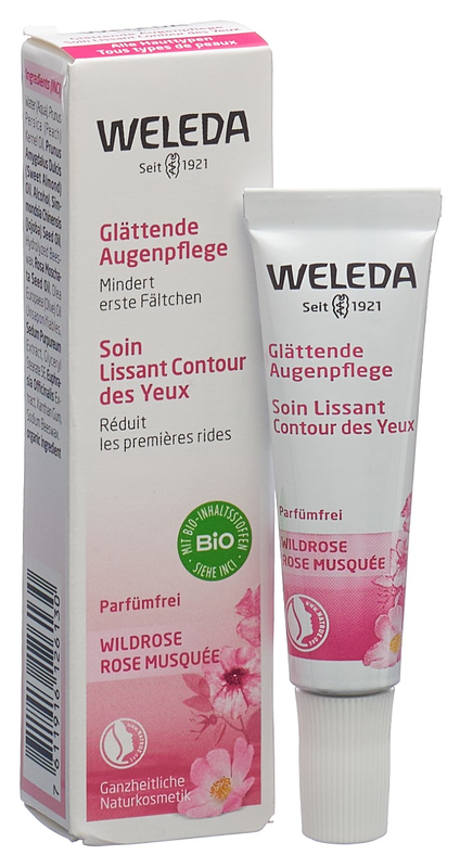 Weleda Wildrose Augenpflege glättend 10 ml Weleda Wildrose Augenpflege glättend 10 ml
