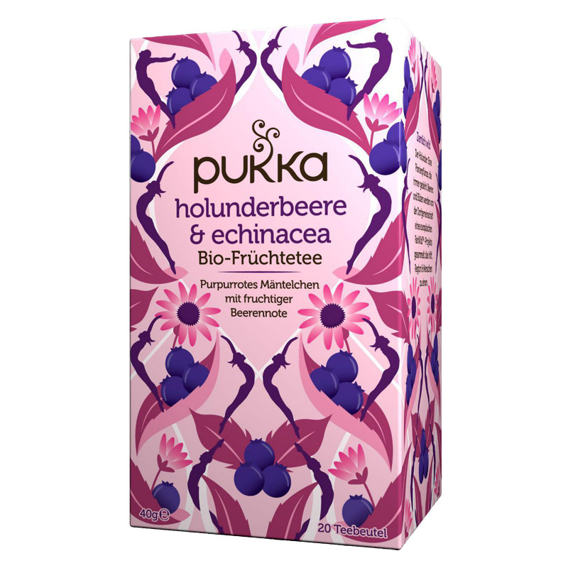Pukka Holunderbeere & Echinacea Tee Bio Btl 20 Stück Pukka Holunderbeere & Echinacea Tee Bio Btl 20 Stück