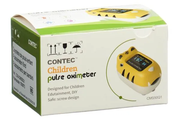 CONTEC Pulsoximeter für Kinder ab 10kg m Batterie CONTEC Pulsoximeter für Kinder ab 10kg m Batterie