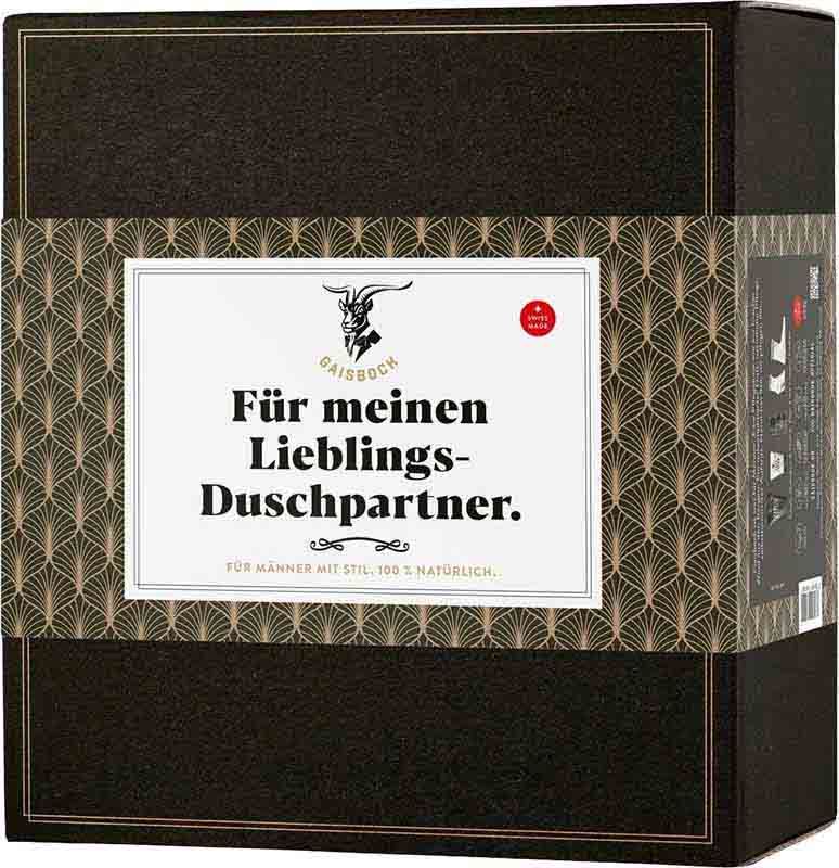 GAISBOCK Geschenkset Lieblings-Duschpartner