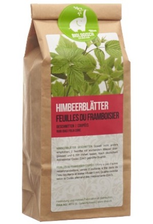Dixa Himbeerblätter DAC BIO geschnitten 70g Dixa Himbeerblätter DAC BIO geschnitten 70g