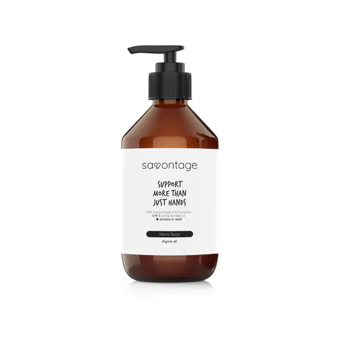 Savontage Thymianöl Handseife 500ml (Glasflasche) Savontage Thymianöl Handseife 500ml (Glasflasche)